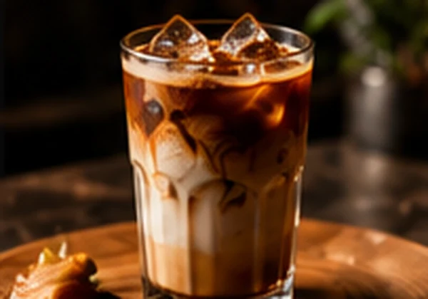 Iced vanilla cold brew